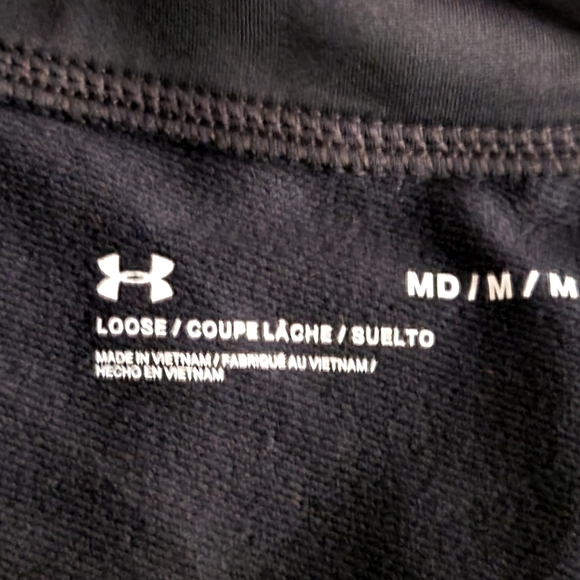 UnderArmour LS Pullover with Motion Snap Collar, Size Womens Medium - Picture 8 of 12